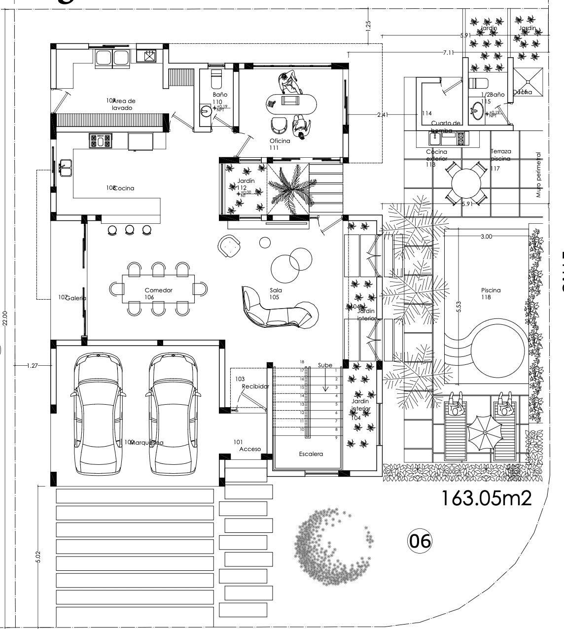 Model C First Floor Plan