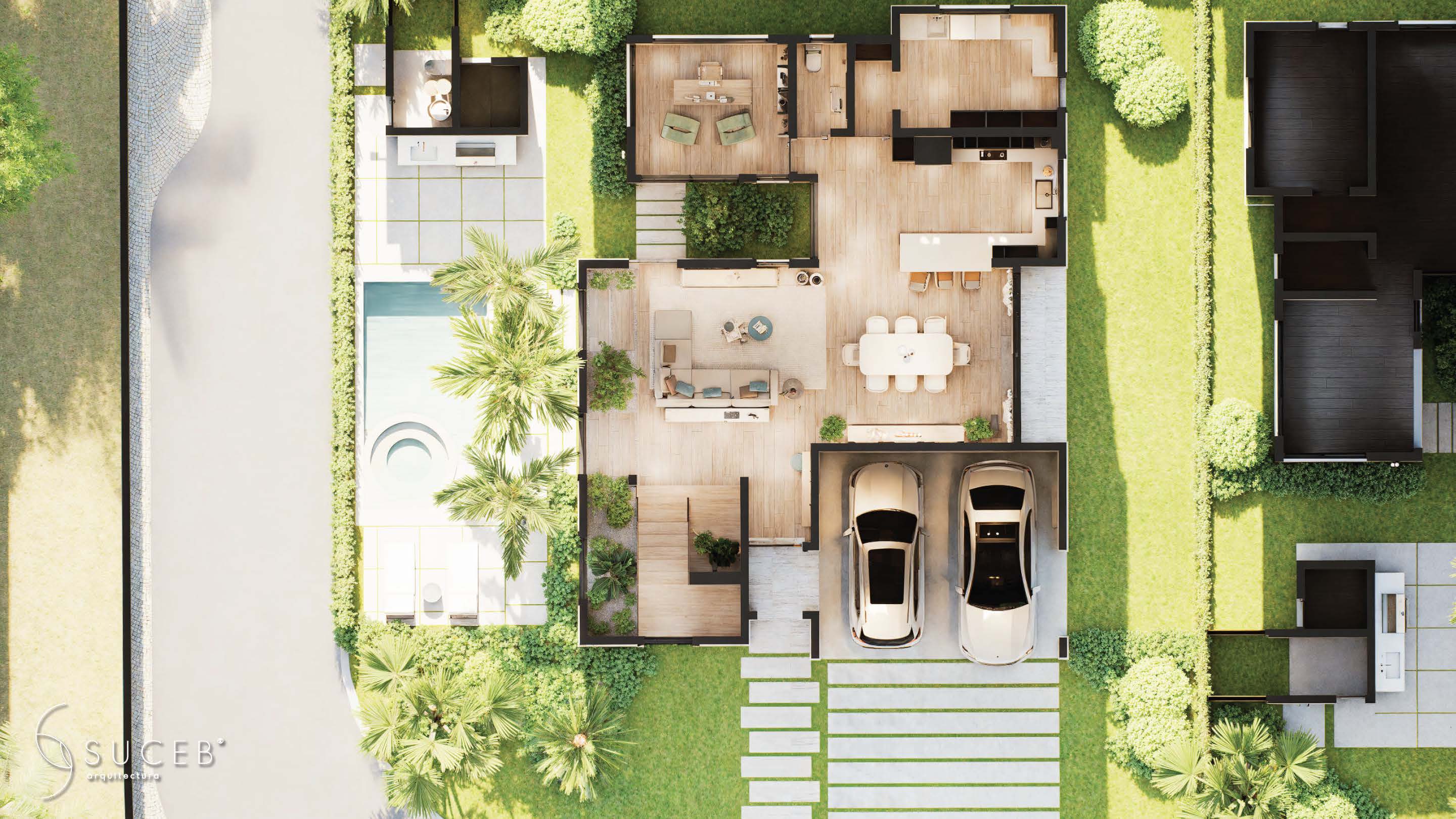 Model C First Floor Plan