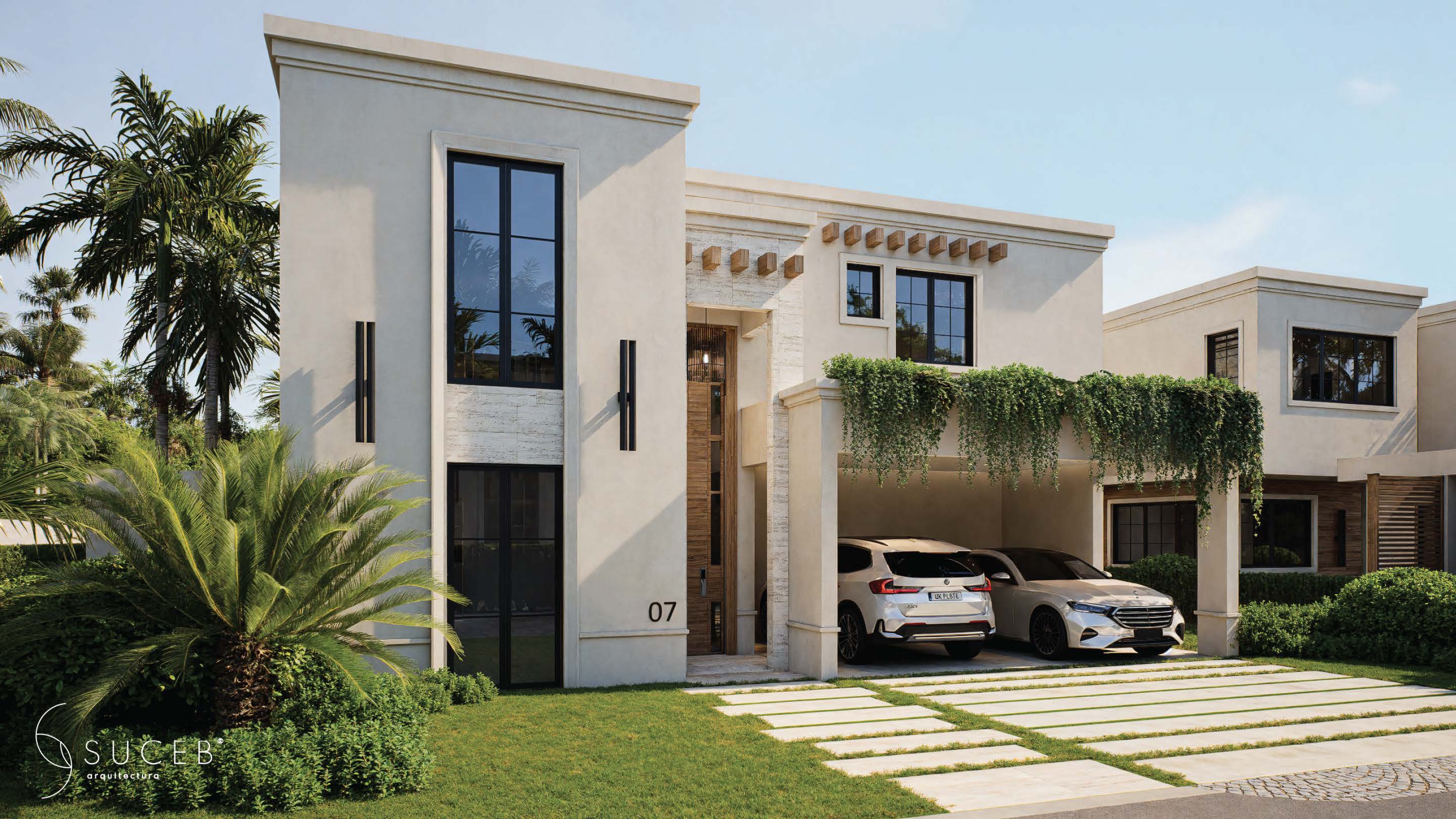 Villa Front View
