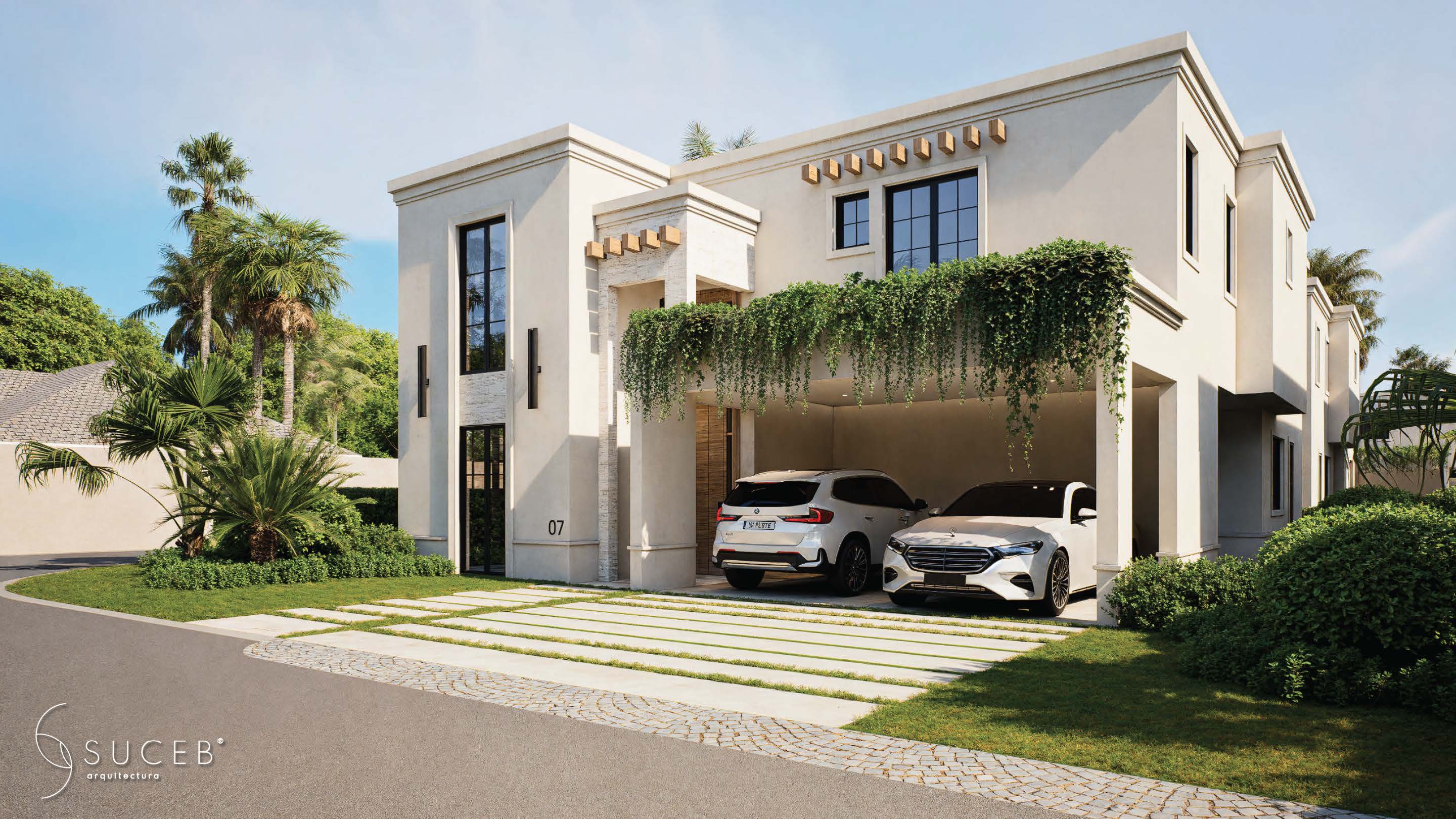 Villa Front Exterior