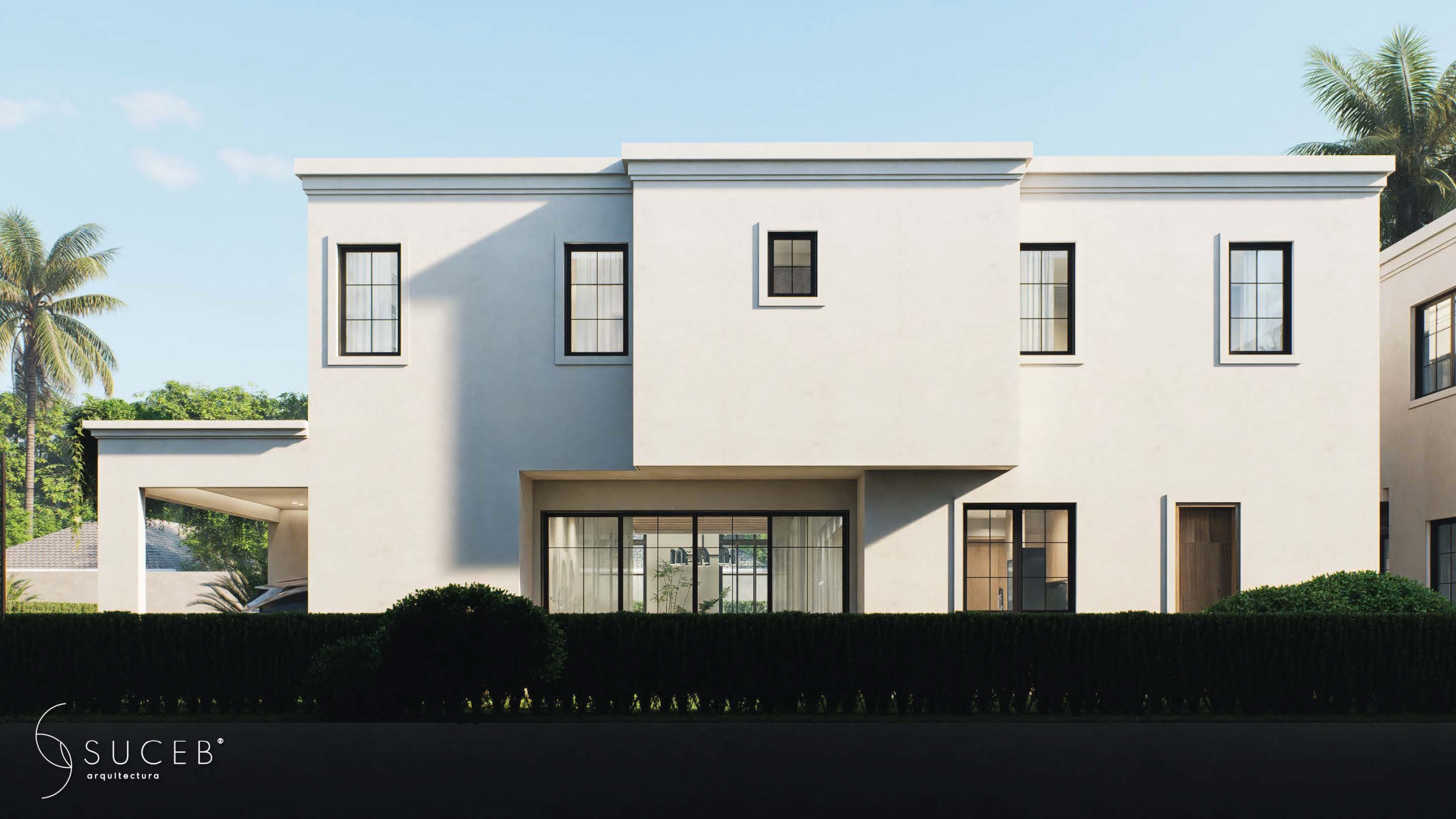 Villa Side Facade