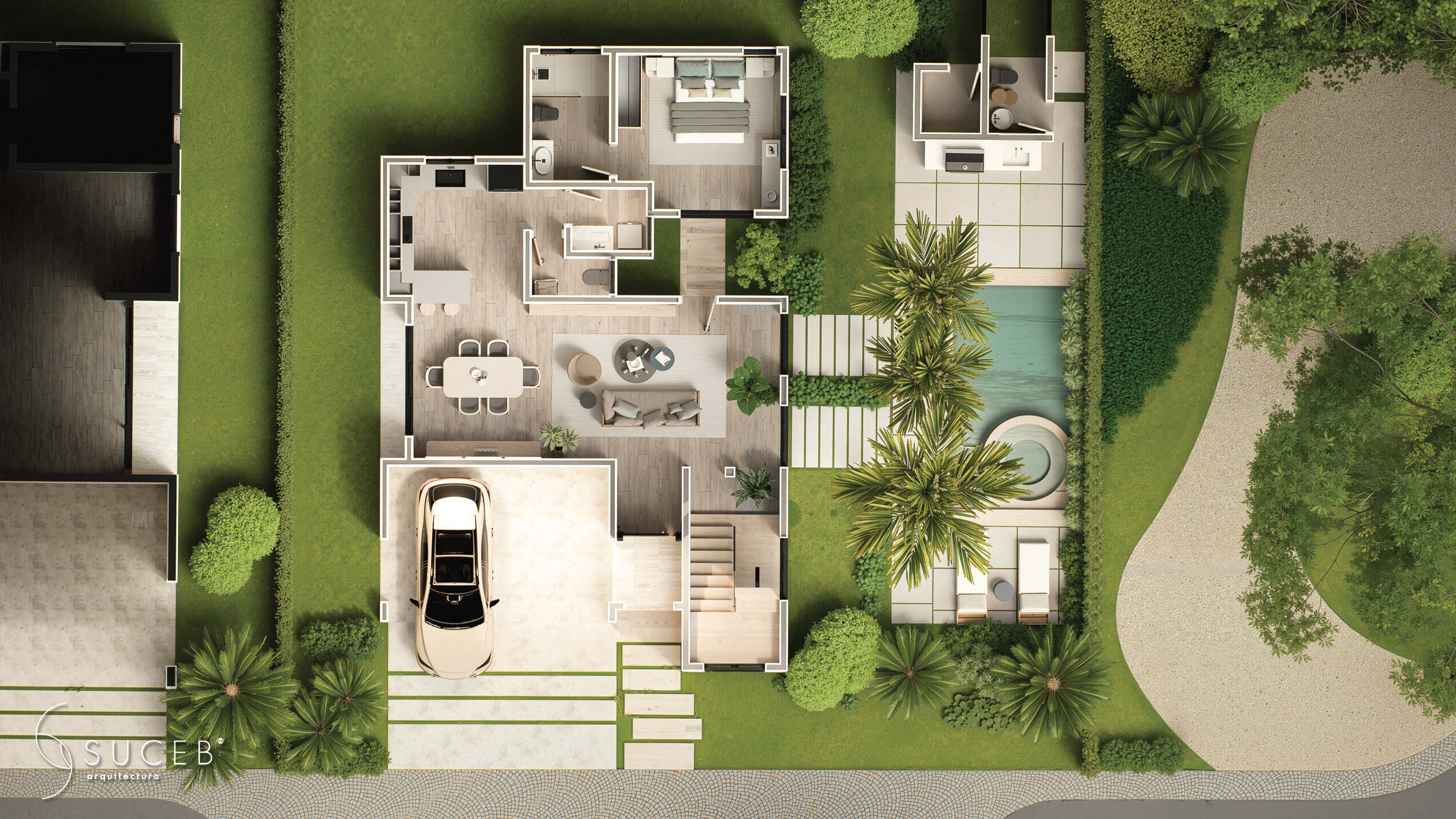 Model A First Floor Plan